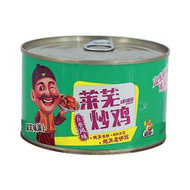 萊蕪炒雞五香味400g罐頭