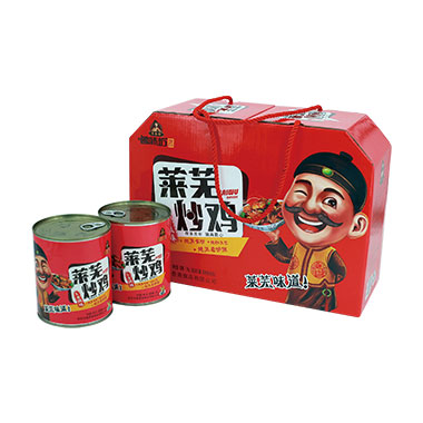 萊蕪炒雞罐頭柴雞800克×